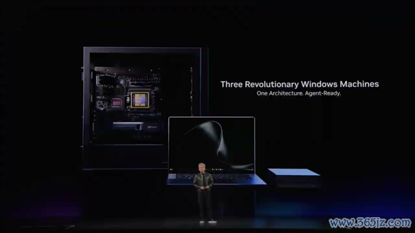 英伟达为 AI PC 期间运筹帷幄了竣工的产物声势｜图片来源：英伟达 GTC 直播